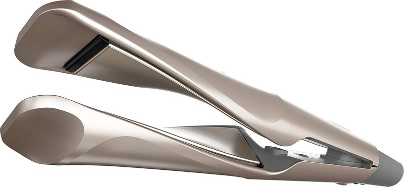 Remington Pro 1" Multi-Styler - Curling Iron & Straightener with Twist & Curl Technology | Color Care Protection, Champagne