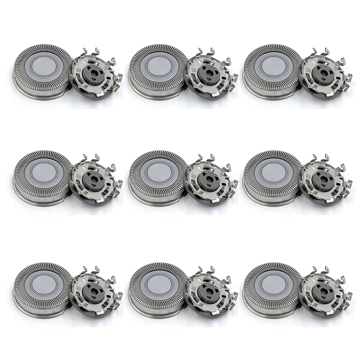 SH30 Replacement Heads for Philips Norelco Shaver Series 3000, 2000, 1000 and More (9 PACK)