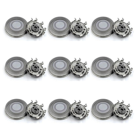 SH30 Replacement Heads for Philips Norelco Shaver Series 3000, 2000, 1000 and More (9 PACK)