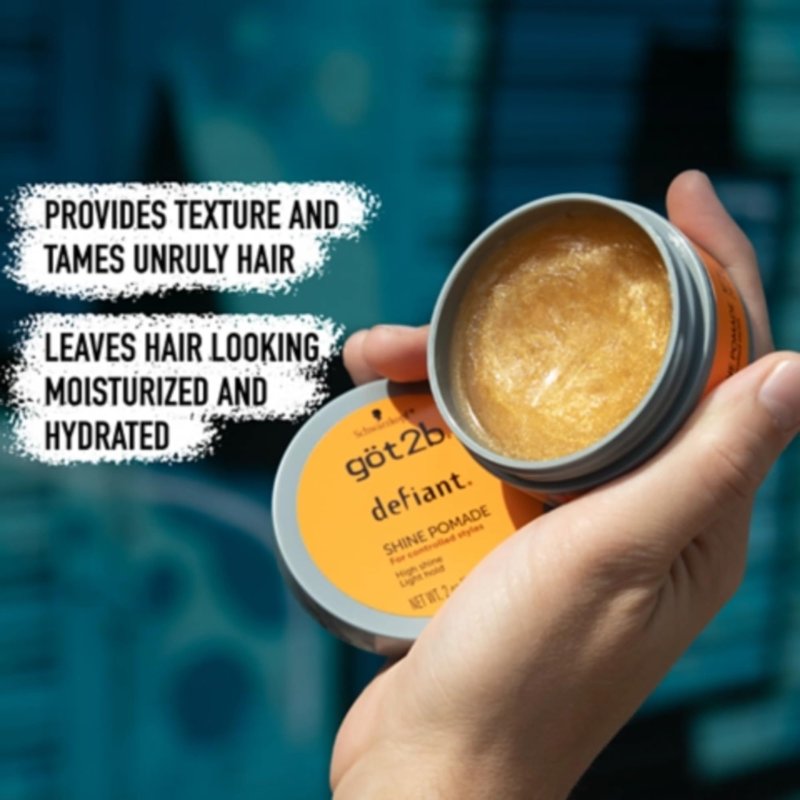 Got 2B Defiant Shine Pomade 2 Ounce (Pack of 6)
