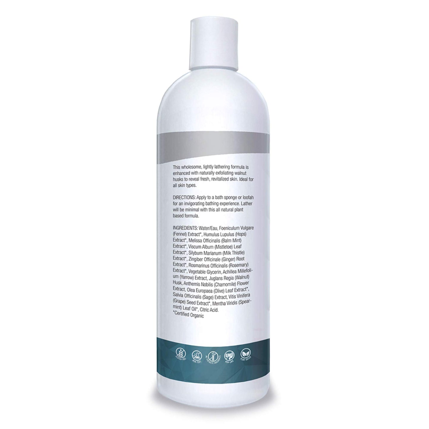 Organic Excellence Spearmint Body Wash For All Skin Types - Natural Soap Alternative - Sulphate and Paraben Free