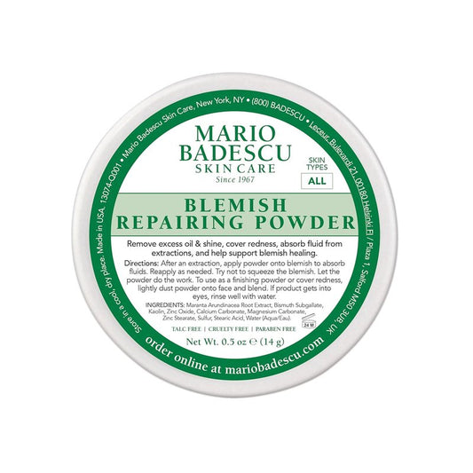 Mario Badescu Healing Blemish Face Powder - Reduce Shine & Balance Oily Skin | Gentle Sulfur Formula