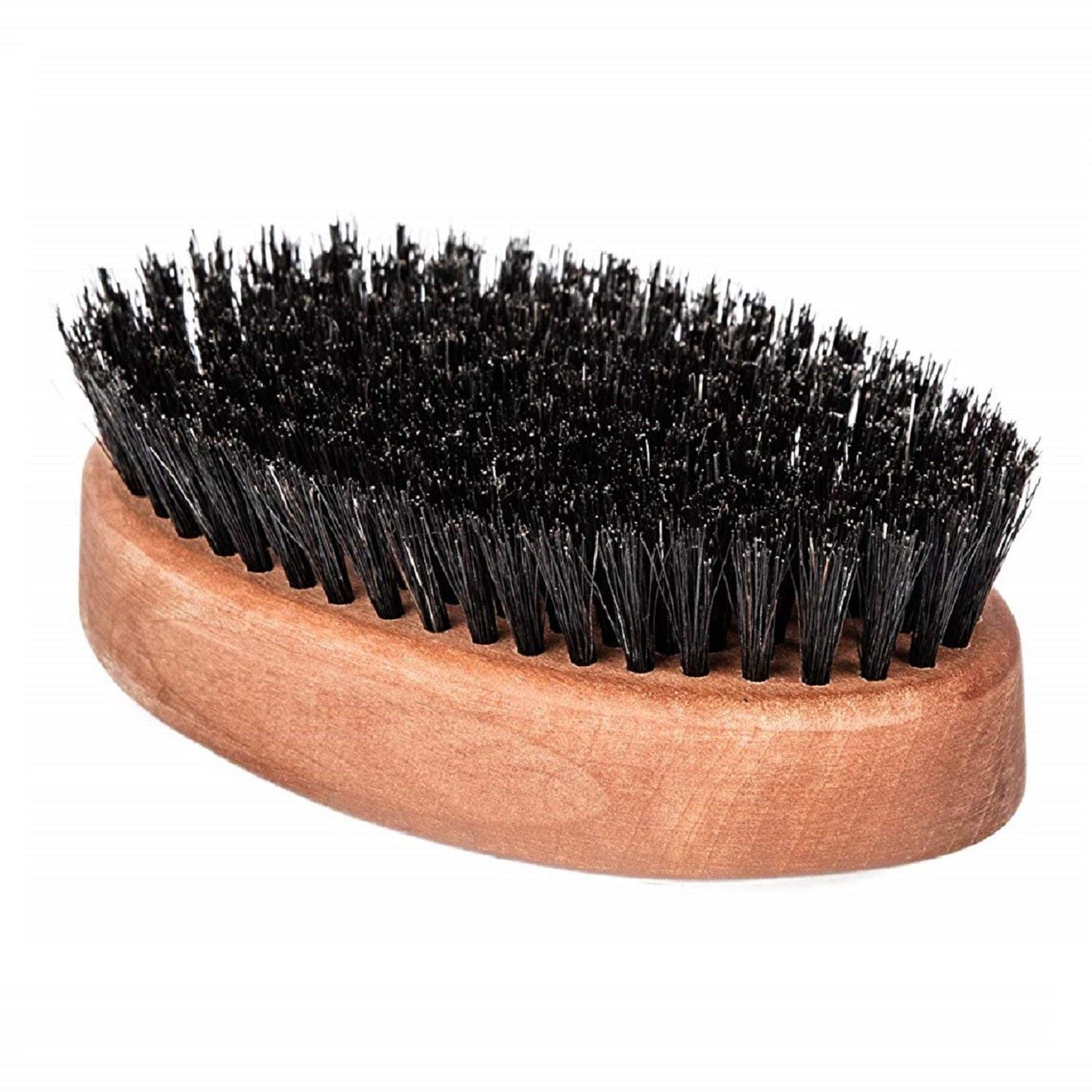 Fendrihan Genuine Boar Bristle and Pear Wood Military Hair Brush, Made in Germany VERY SOFT LIGHT BRISTLE