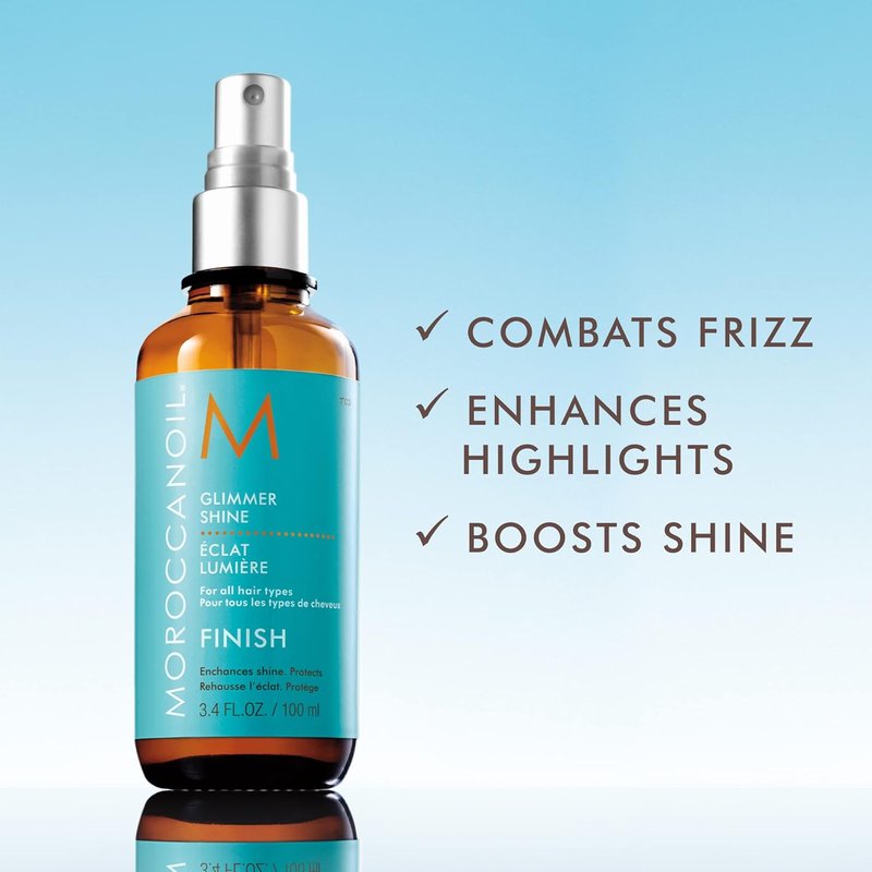 Moroccanoil Glimmer Shine Spray - Boost Radiance & Luster for All Hair Types