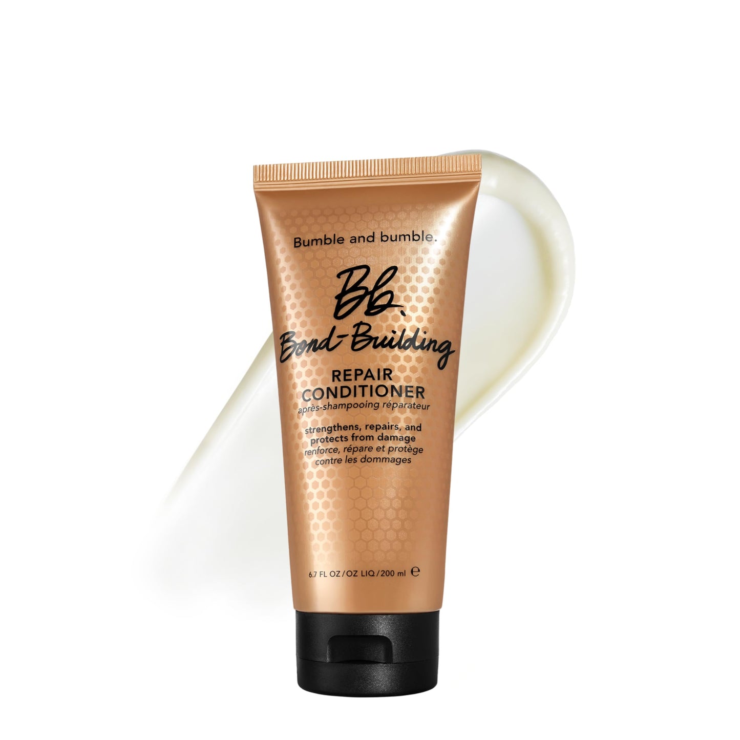 Bumble and bumble. Bond-Building Hair Repair Conditioner | Strengthens and Prevents Breakage | Smooths Frizz, Adds Shine | For Damaged Curly, Wavy, Straight Hair Types, 6.7 Fl Oz