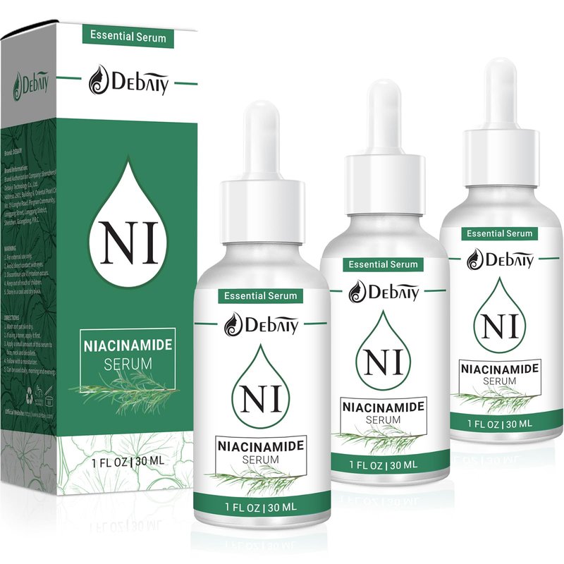5% Niacinamide Serum Rejuvenating Face with Rosemary Extract Facial Serum (3 Pack 1fl.oz|30ml)