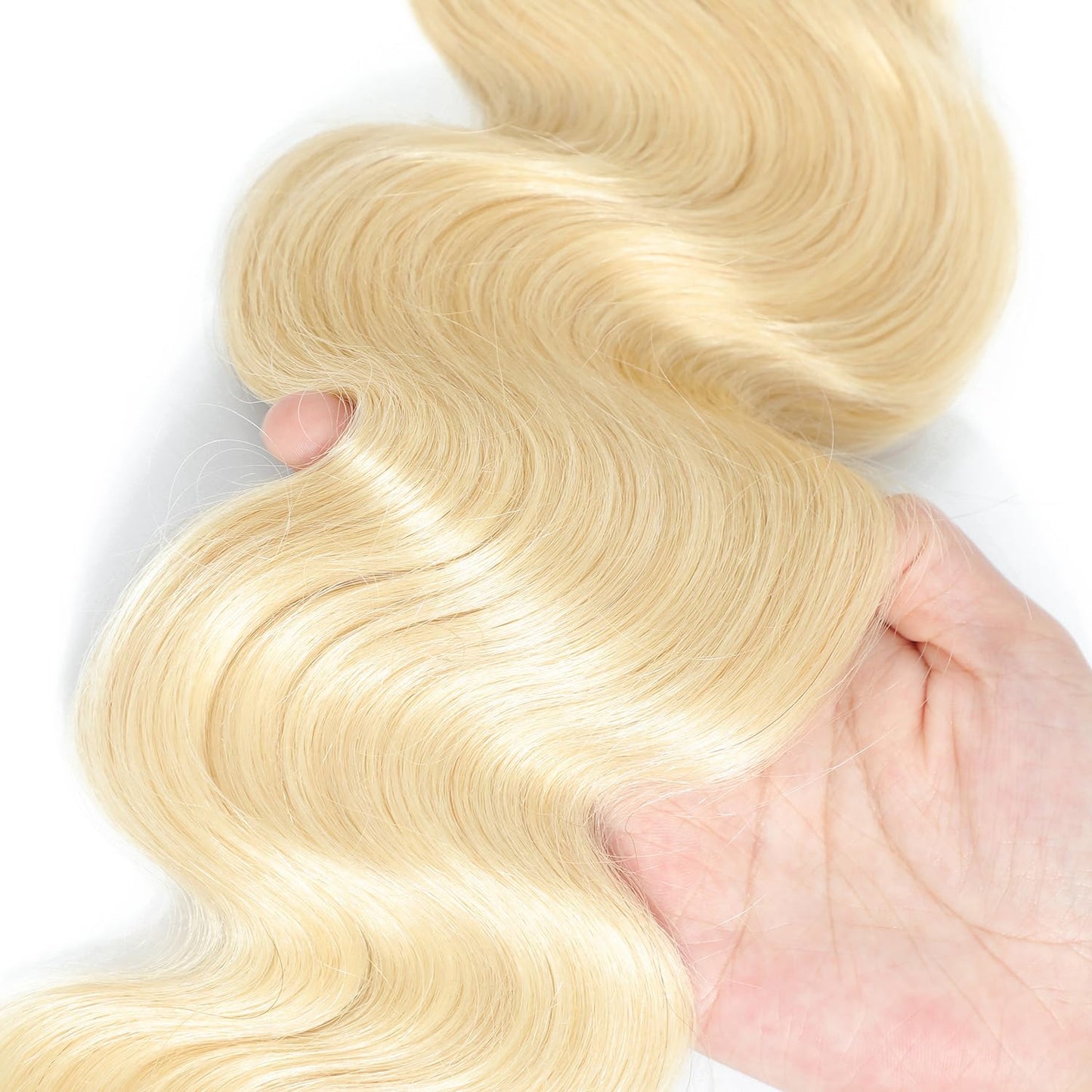 613 Bundles Blonde Human Hair Body Wave Single Bundle 16 Inch 1 Bundle 100% Unprocessed 12A Brazilian Virgin Hair 613 Body Wave Bundles 100g One Bundle