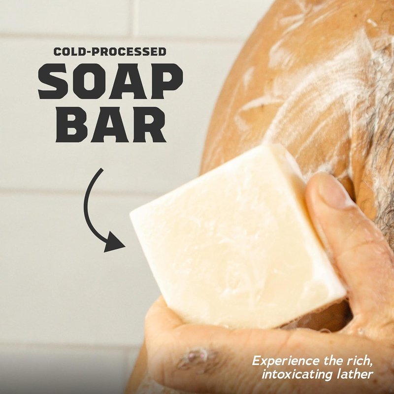 Dr. Squatch Men's Bar Soap - Cold Process Bay Rum Soap with Natural Oils | 5 oz, 3-Pack