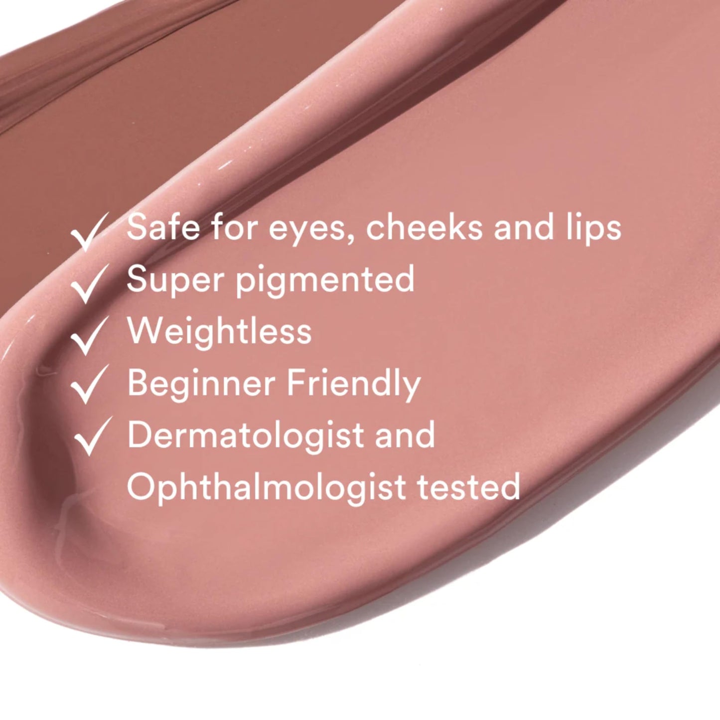 GEN SEE Mixed Media Matte Liquid Eyeshadow, Linen – Weightless Long Lasting Matte Eye Color, High Pigment Multi-Use Makeup for Eyes Cheeks Lips, Vegan Cruelty-Free, Made in Italy