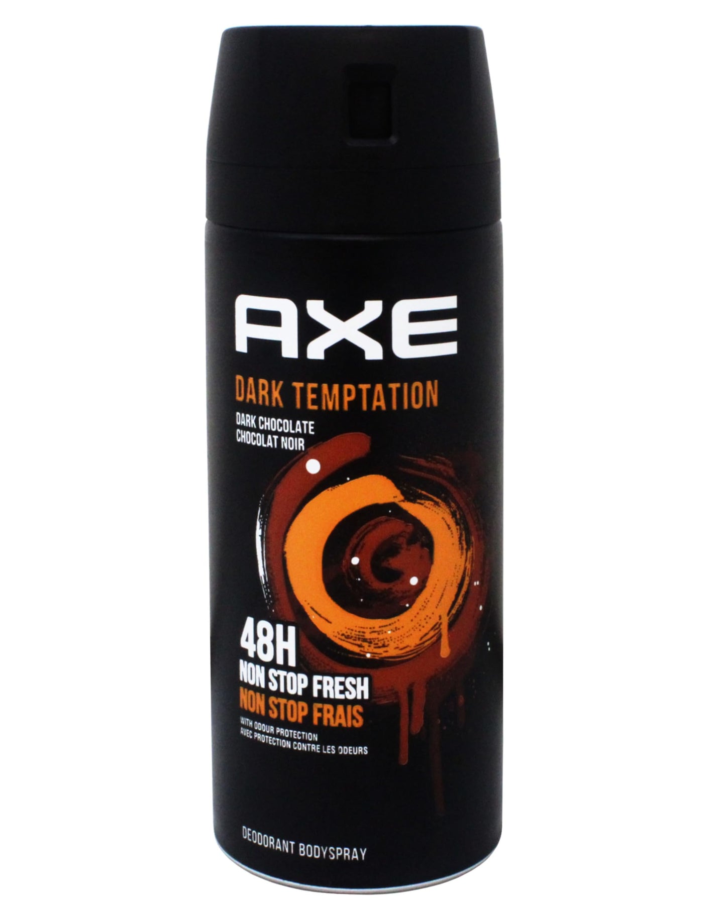Axe Body Spray Deodorant for Long Lasting Odor Protection Dark Temptation All Day Fresh Scent Mens Deodorant Formulated Without Aluminum 5.1 oz 4 Count