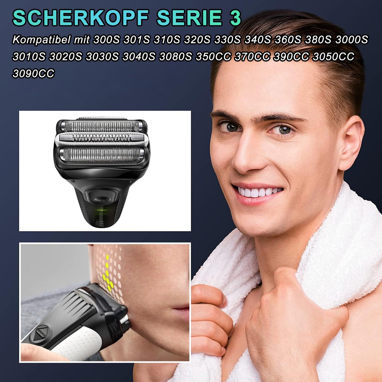 Replacement Shaver Head Series 32B 92S 92B