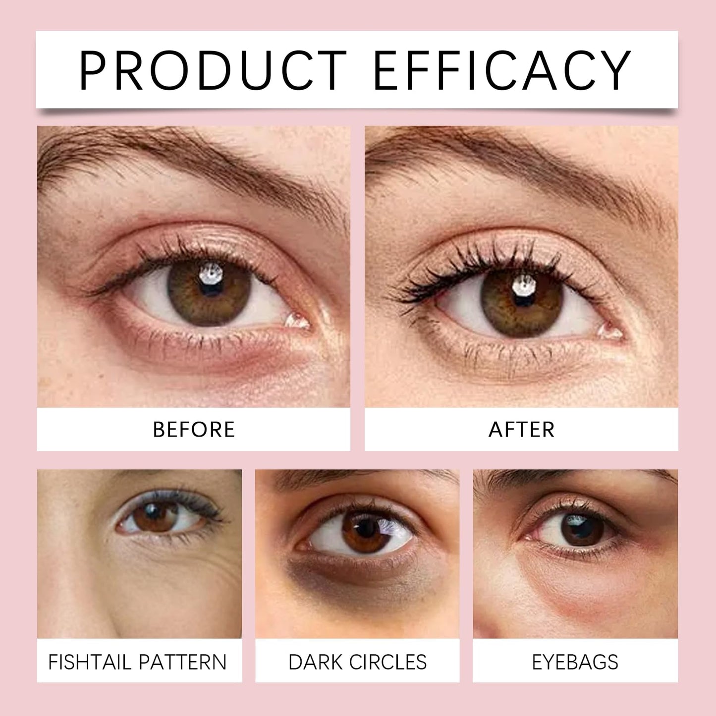NOVALIFT Eye Patches, 1 Bag(3Patches) Hyaluronic Acid & Collagen Under Eye Mask for Dark Circles, Puffiness & Fine Lines, Deep Hydrating Anti-Wrinkle Eye Pads + Forehead