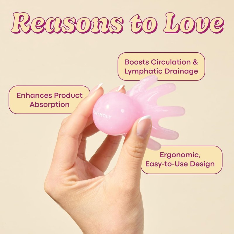 TONYMOLY Lymphatic Massage Tool - Body Sculpting Device for Cellulite & Skin Firming | Enhance Circulation