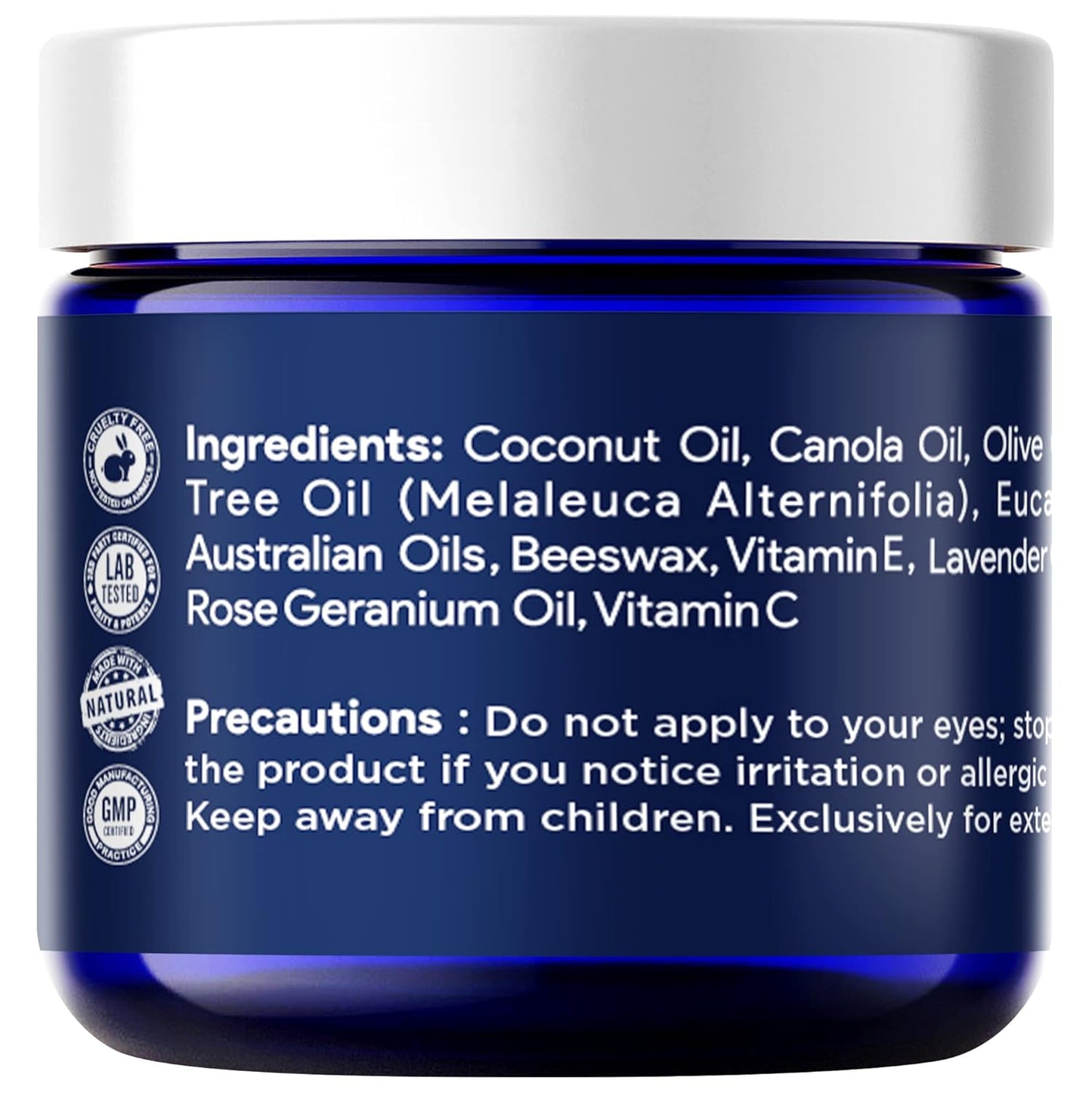 Tea Tree Oil Foot Balm - Hydrating Moisturizer for Dry, Cracked Feet | Soothes Irritated Skin & Treats Athletes Foot