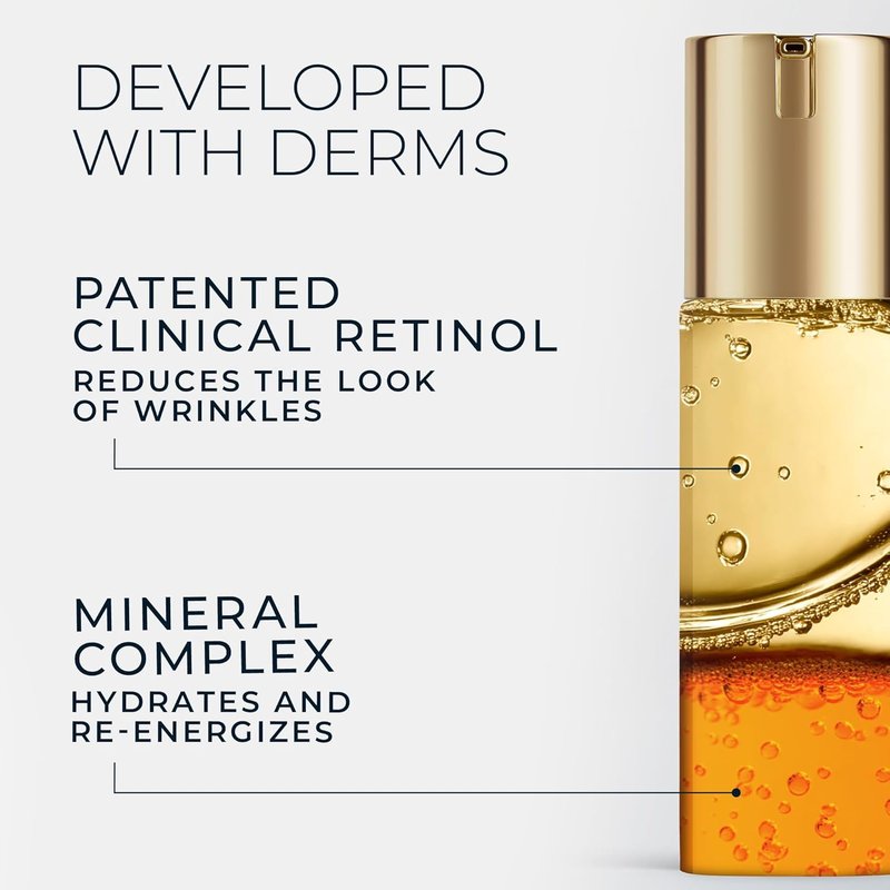 RoC Retinol Correxion Deep Wrinkle Face Serum - Anti-Aging Treatment with Ascorbic Acid | 1 Oz