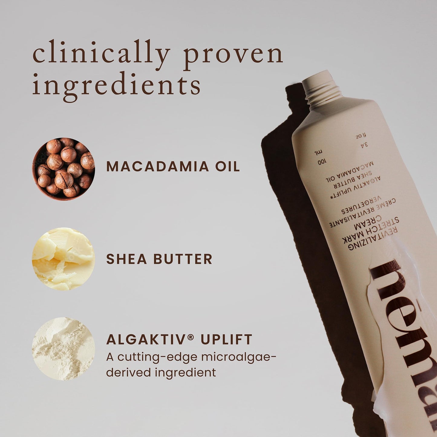 Nemah - Stretch Mark Cream for Pregnancy - Pregnancy Stretch Mark Prevention & Reduction
