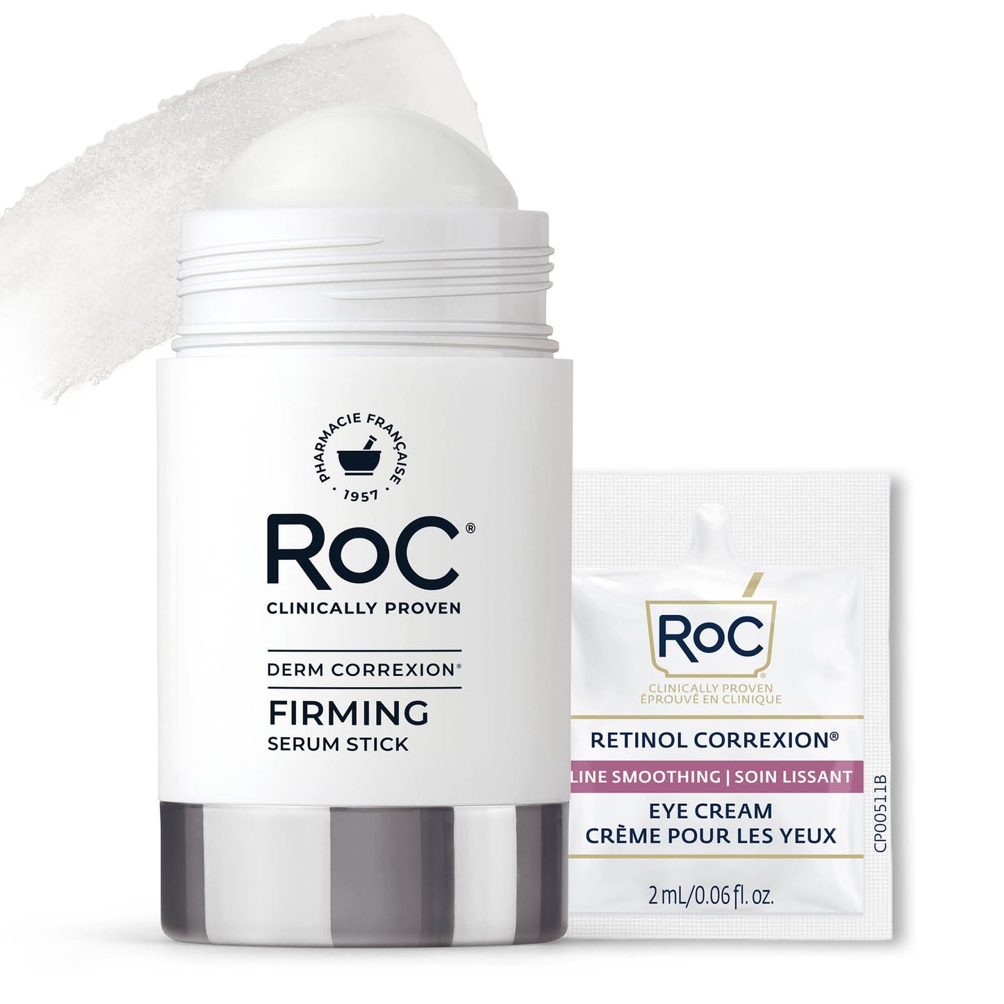 RoC Derm Correxion Retinol Firming Serum and lip Volumizer