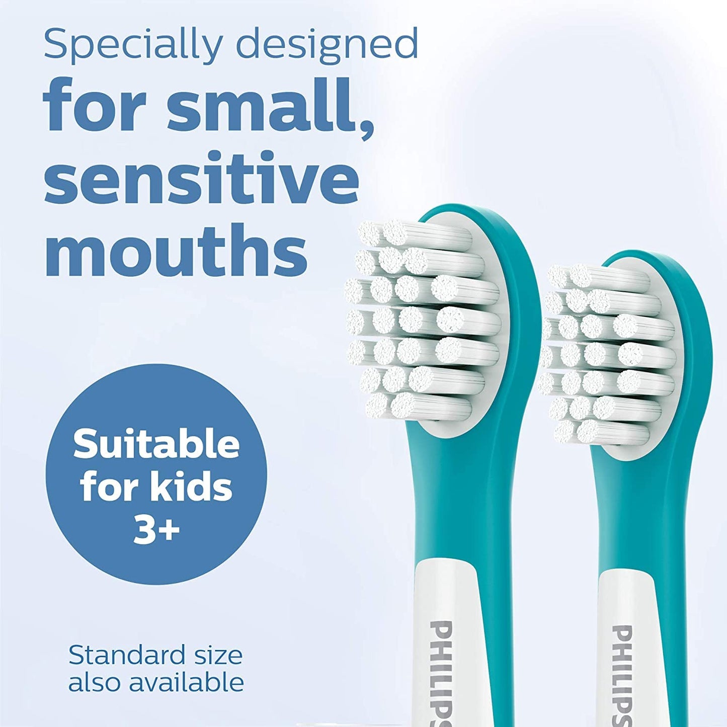 Philips HX6032/05 Mini Brush Heads for Sonic Toothbrush