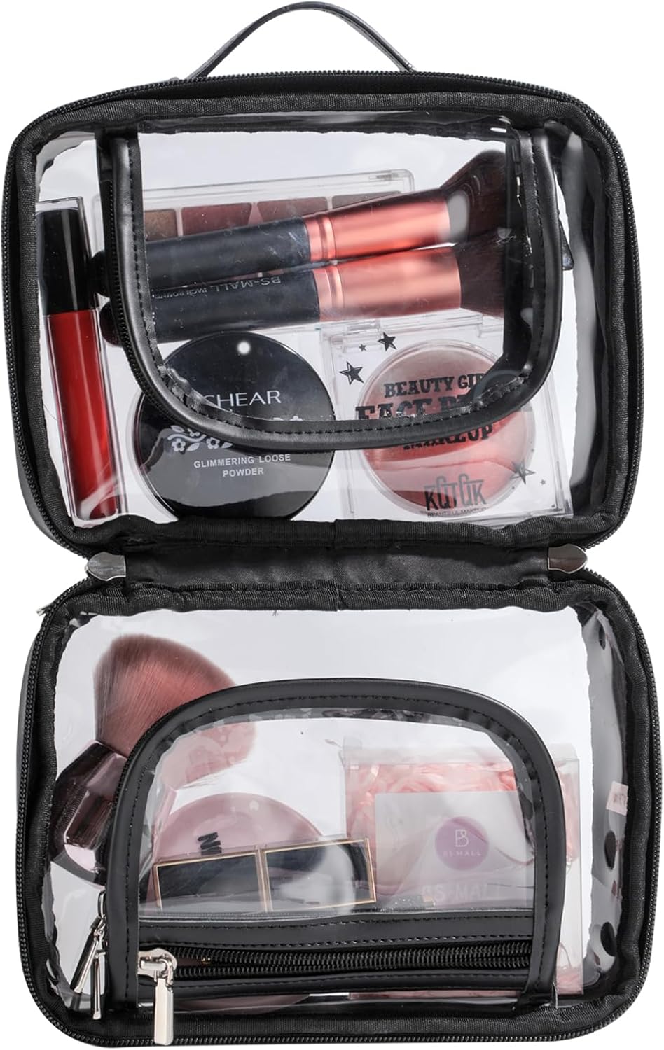 Premium Travel Toiletry Bag - Large Capacity, Multiple Compartments | Durable Black Design for Daily & Travel Use