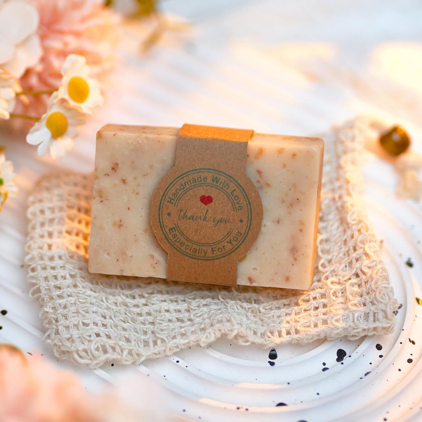 Natural Spa Gift Set for Her - Handmade Citrus & Vanilla Self-Care Package | Bath & Body Products
