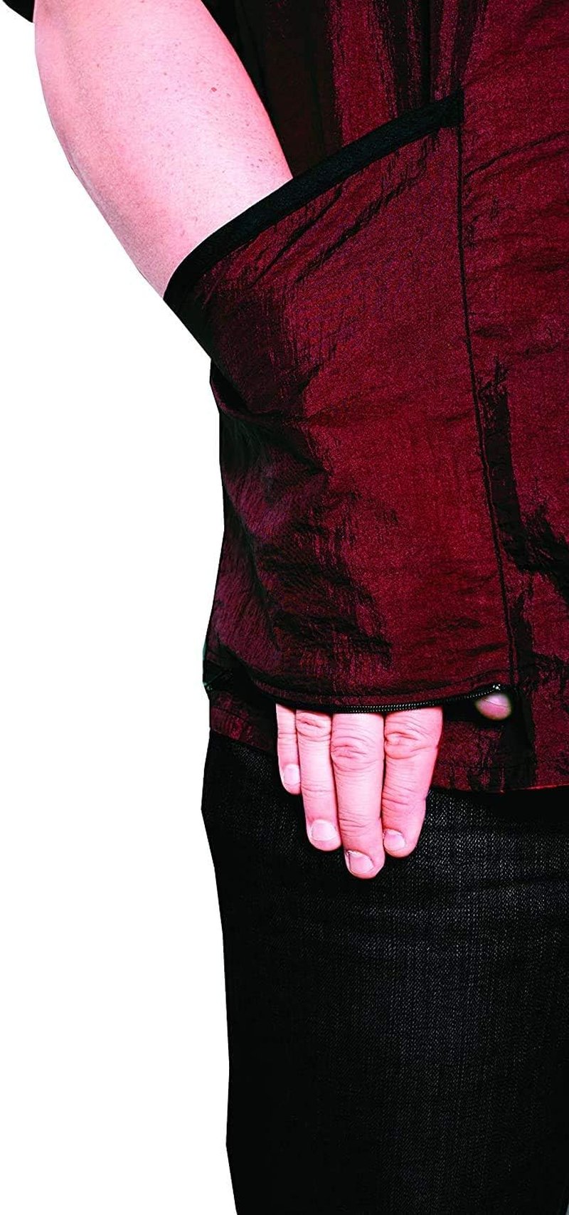 Betty Dain Premier Barber Jacket - Soft, Lightweight, Water-Resistant Nylon | Zippered Front Design