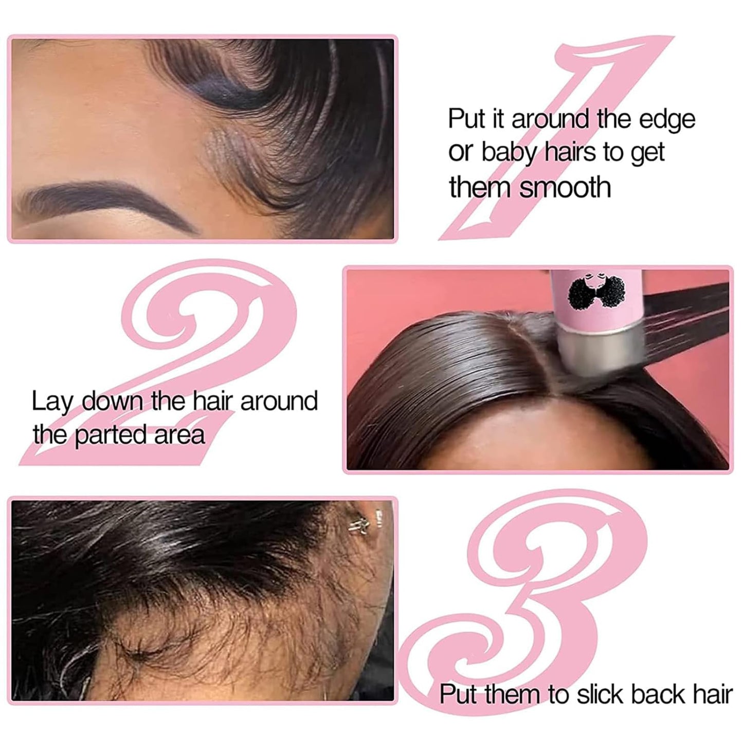 Goiple Wax Stick for Hair, Hair Pomade Stick, Long-Lasting Styling Wax Stick Hair