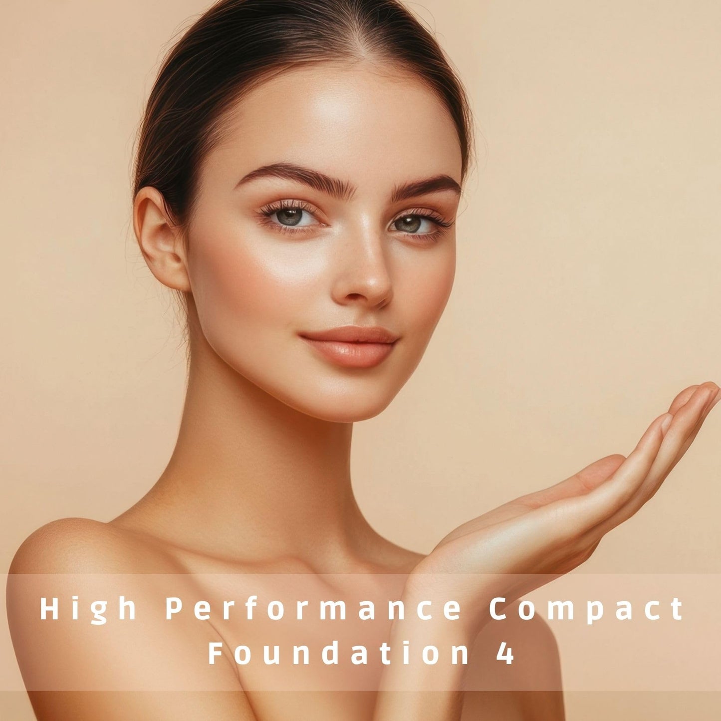 GA-DE High Performance Compact Foundation 4 - SPF, Lightweight, Full Coverage Makeup Powder Foundation - Camouflages Skin Imperfections - 0.4 oz