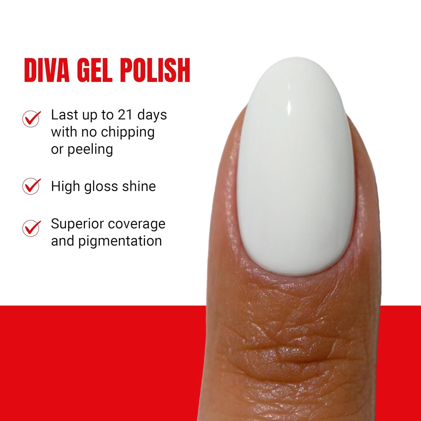 DND Gel Polish Set - Coquette Collection | UV/LED Chip-Free Nail Polish Duo, 0.5 Fl Oz