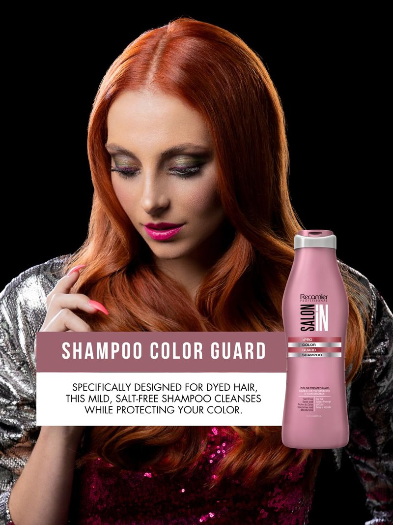 Color Guard Shampoo for Color-Treated Hair - Prolongs Vibrancy | Salt-Free | 10.1 fl oz / 300 ml