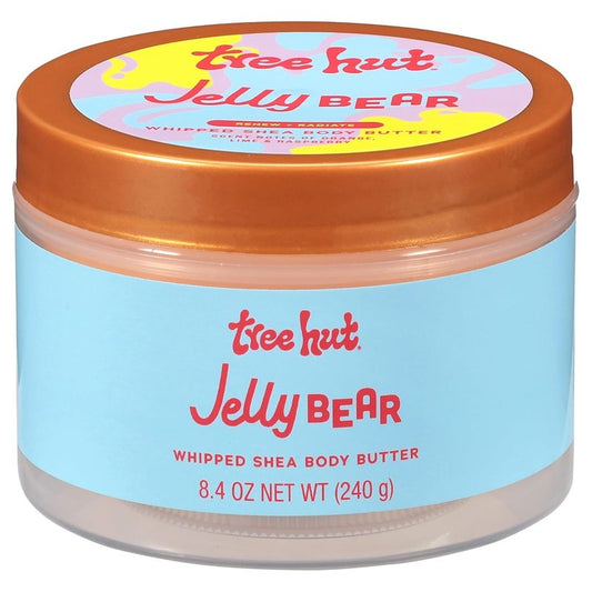 Tree Hut Whipped Shea Body Butter - Hydrating Jelly Bear Lotion for Soft, Smooth Skin | 8.4 Oz