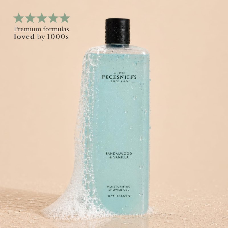 Pecksniff's 1L Shower Gel (CORE) Sandalwood Vanilla