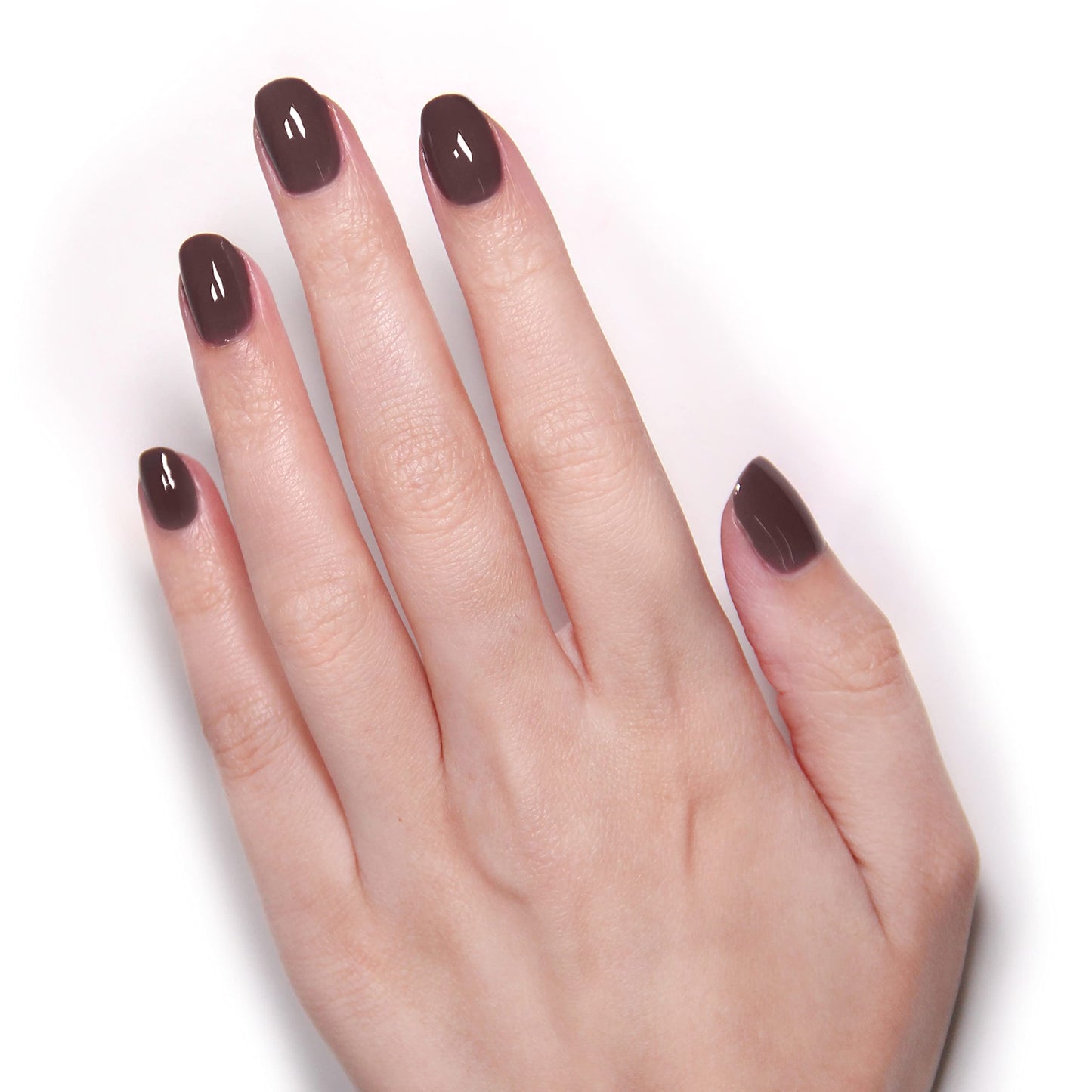 LONDONTOWN Lakur Nail Polish – Nude & Brown Shades, Teak, 0.4 Fl Oz, Long-Lasting, Streak-Free, Chip-Resistant | 21+ Free Non-Toxic Vegan Nail Color, Strengthens & Hydrates Nails
