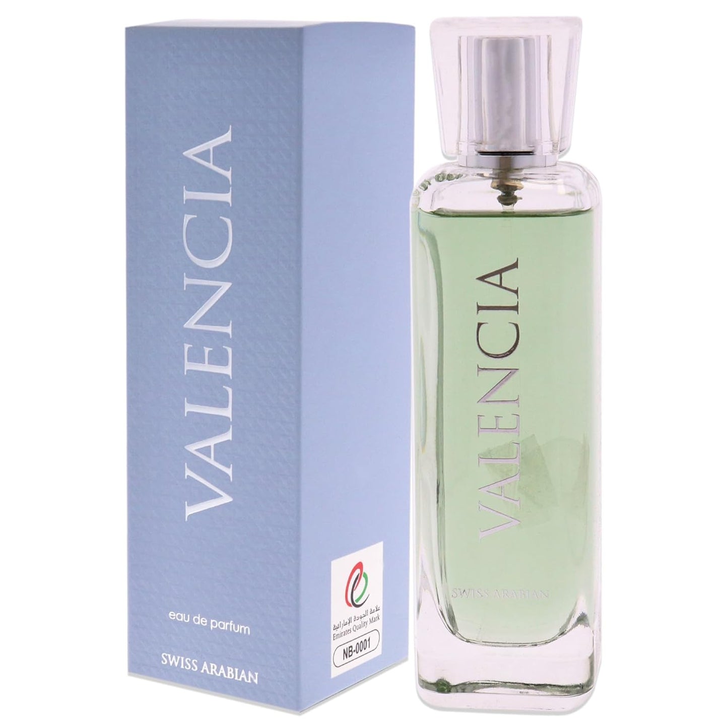 Swiss Arabian Valencia EDP Spray - Long-Lasting Seductive Fragrance | 3.4 Oz