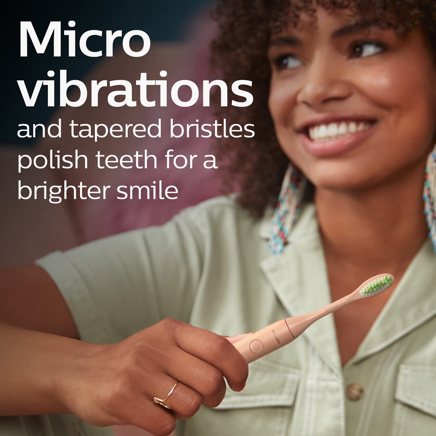 Philips Sonicare One by Sonicare Rechargeable Toothbrush, Shimmer, HY1200/25 (Pack of 3)