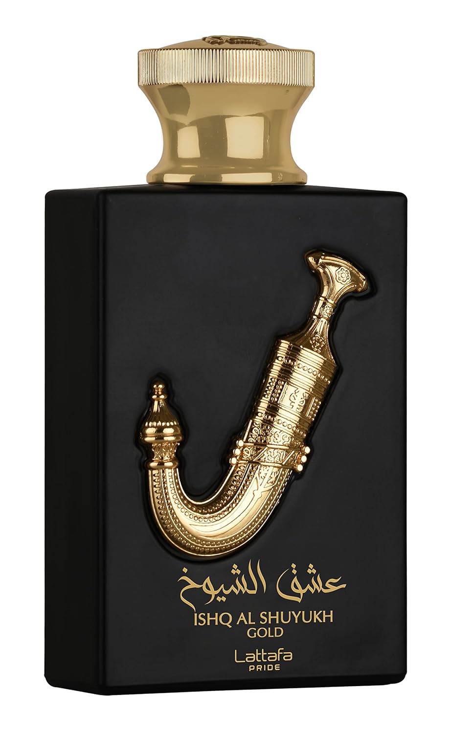 Lattafa Pride Ishq Al Shuyukh Gold Eau de Parfum Spray - Unisex, 3.4 Ounce Fragrance