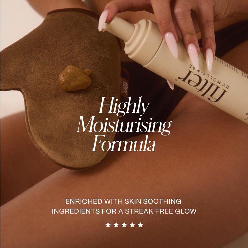 Filter by Molly-Mae Self Tanner Mousse | Dark Shade | Sunless Tanning Foam | Streak-Free, Sunkissed Buildable Face & Body Tan | Fast-Drying Skin-Friendly Formula | Vegan & Cruelty Free | 6.7 fl oz