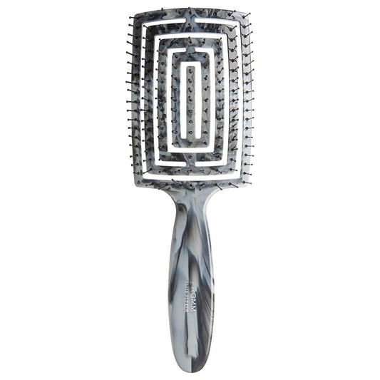 Fromm Professional Elite Flexer Ceramic x Ionic Wet & Dry Detangling Vent Brush | Gentle Hair Detangler & Massage Brush Smooths Frizz & Flyaways, Glides Through Medium to Thick Hair, Easy to Clean