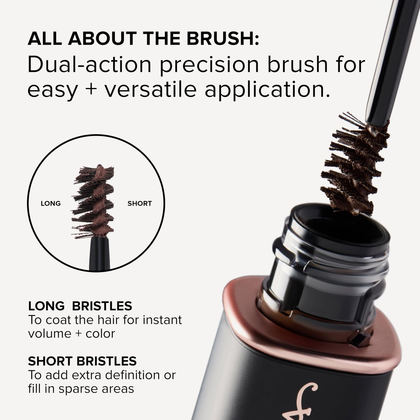 Anastasia Beverly Hills Volumizing Tinted Brow Gel - Lightweight Buildable Volumizing Brow Gel for Natural Tint, Fullness & Definition with Long-Wearing Up to 24-Hour Hold - Caramel