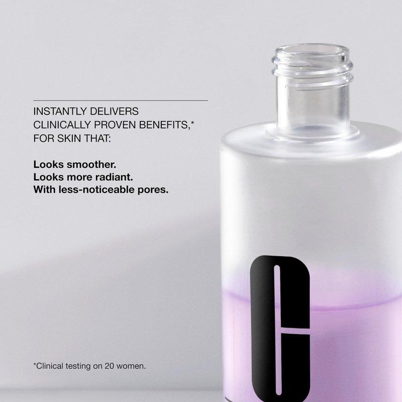 Clinique 3-Step Clarifying Lotion Face Exfoliator 2 | Toner With Witch Hazel | For Dry Combination Skin Types, 6.7 Fl Oz