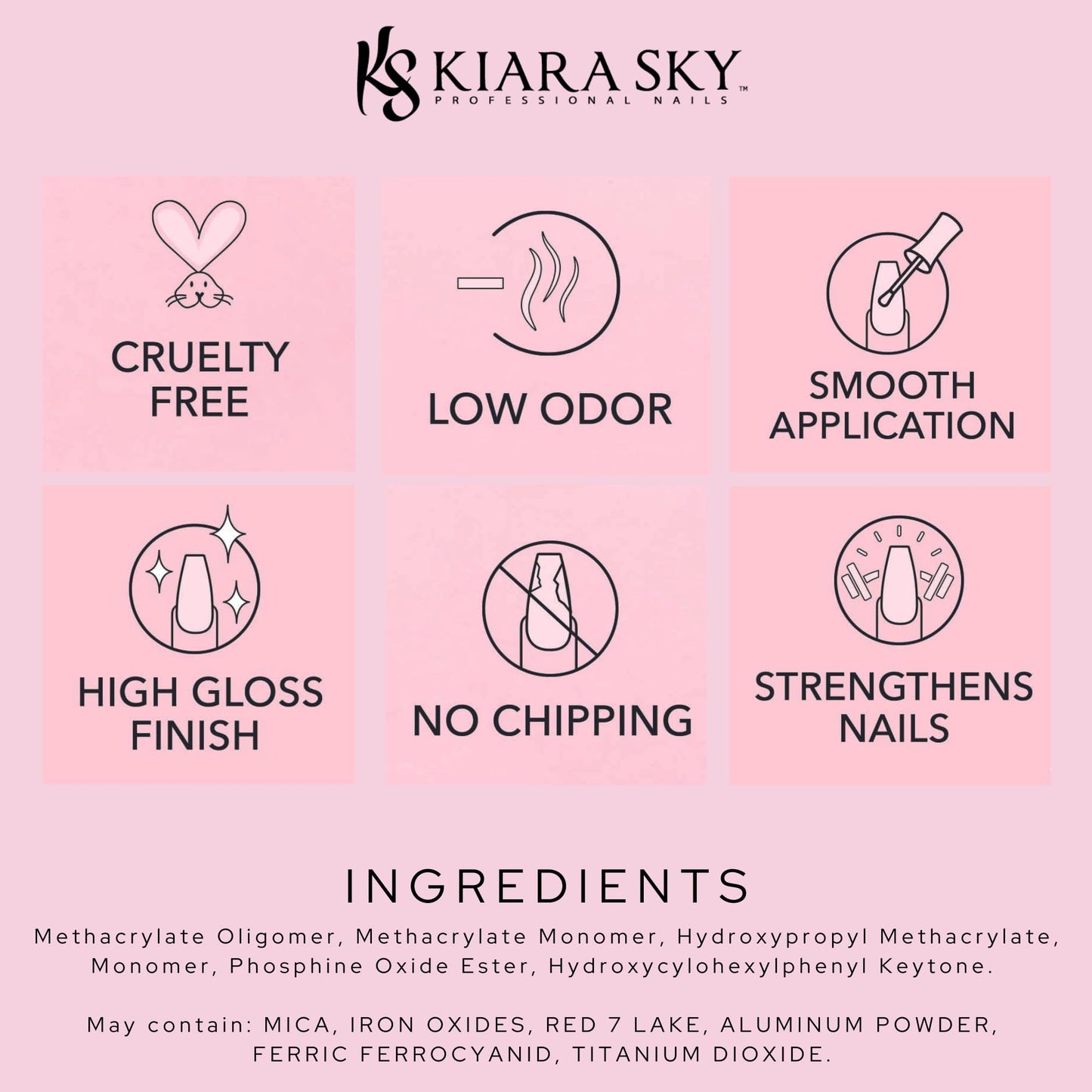 KIARA SKY Soak Off Gel Nail Polish 0.5 fl oz, FEELIN NUTTY (G561)