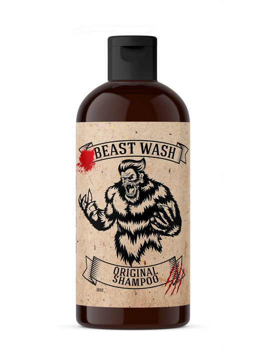 Johnny Slicks Shampoo - Supports Hair Hydration & Volume - Organic Oils & Natural Cleanse - Castor Oil, Aloe Vera, Jojoba - Original Scent - 16 oz