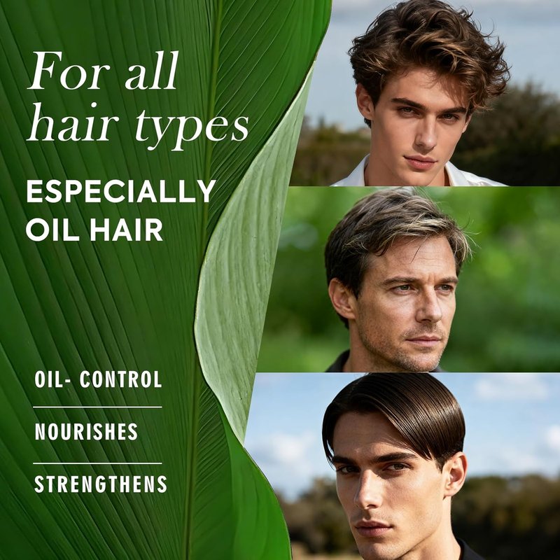 Tea Tree Shampoo for Oily Hair - Clarifying Biotin Formula for Deep Cleansing & Scalp Balance | 16.9 FL OZ