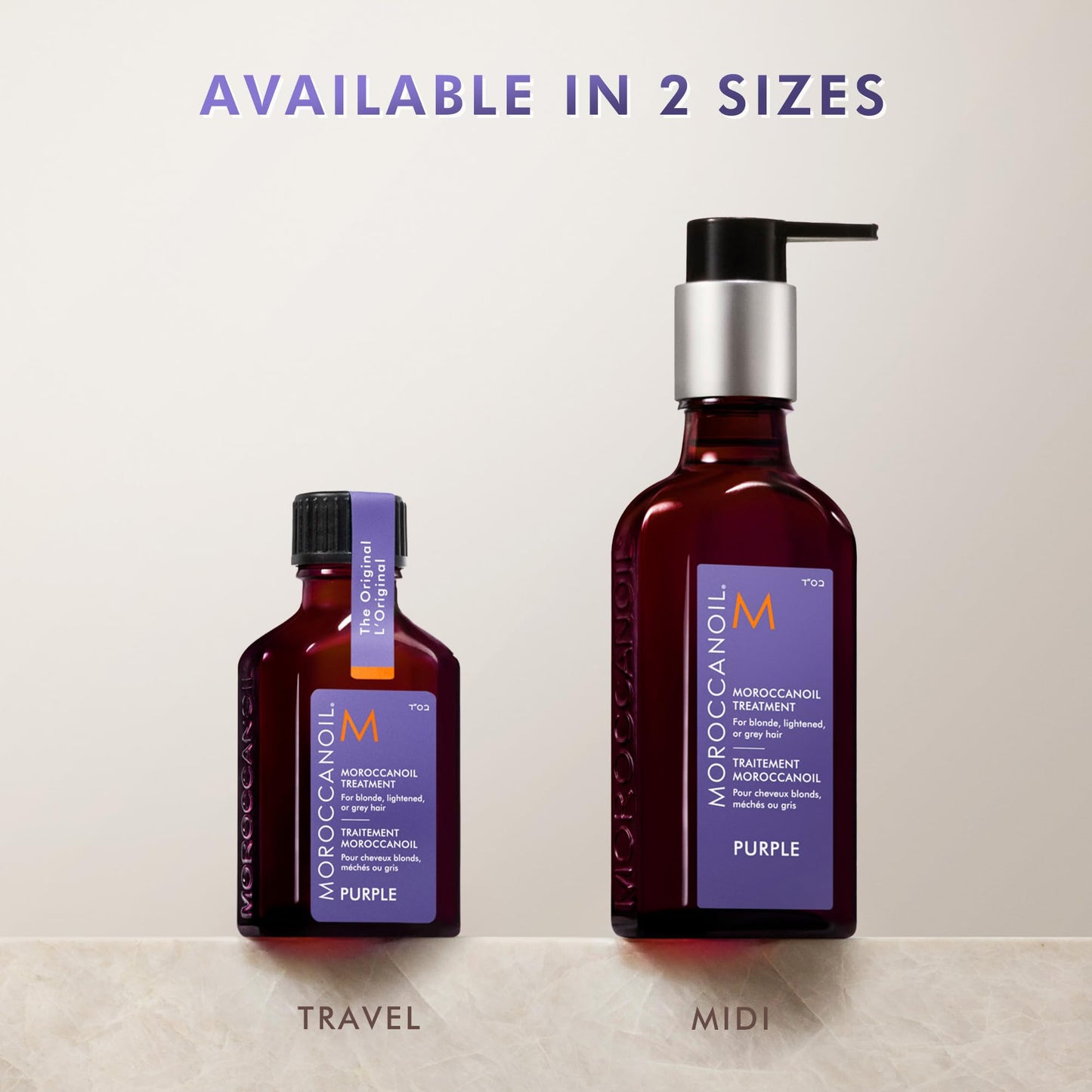 Moroccanoil Treatment Purple Hair Oil for Blonde Hair