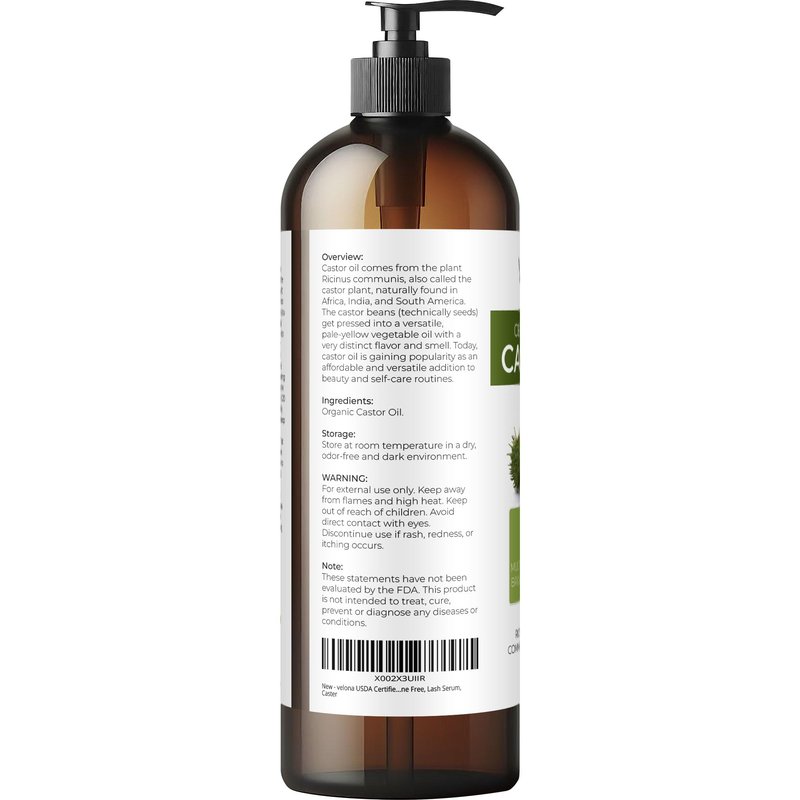 velona Amla Oil USDA Certified Organic - 16 Fl Oz | 100% Pure and Natural Carrier Oil | Extra Virgin, Unrefined, Cold Pressed