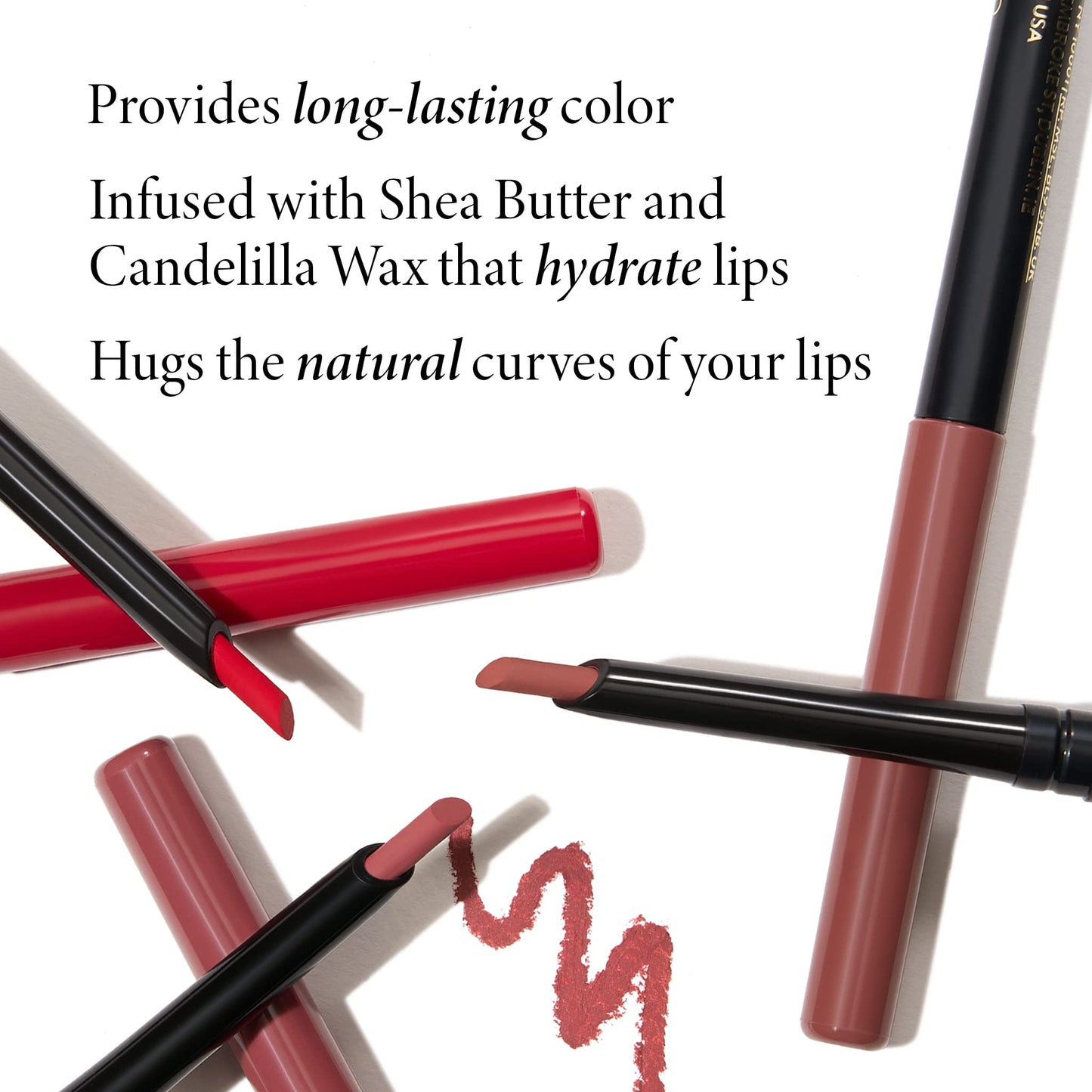 LAURA GELLER NEW YORK Italian Marble Sheer Lipstick, Al Fresco + Modern Classic Lip Liner, Major Mauve