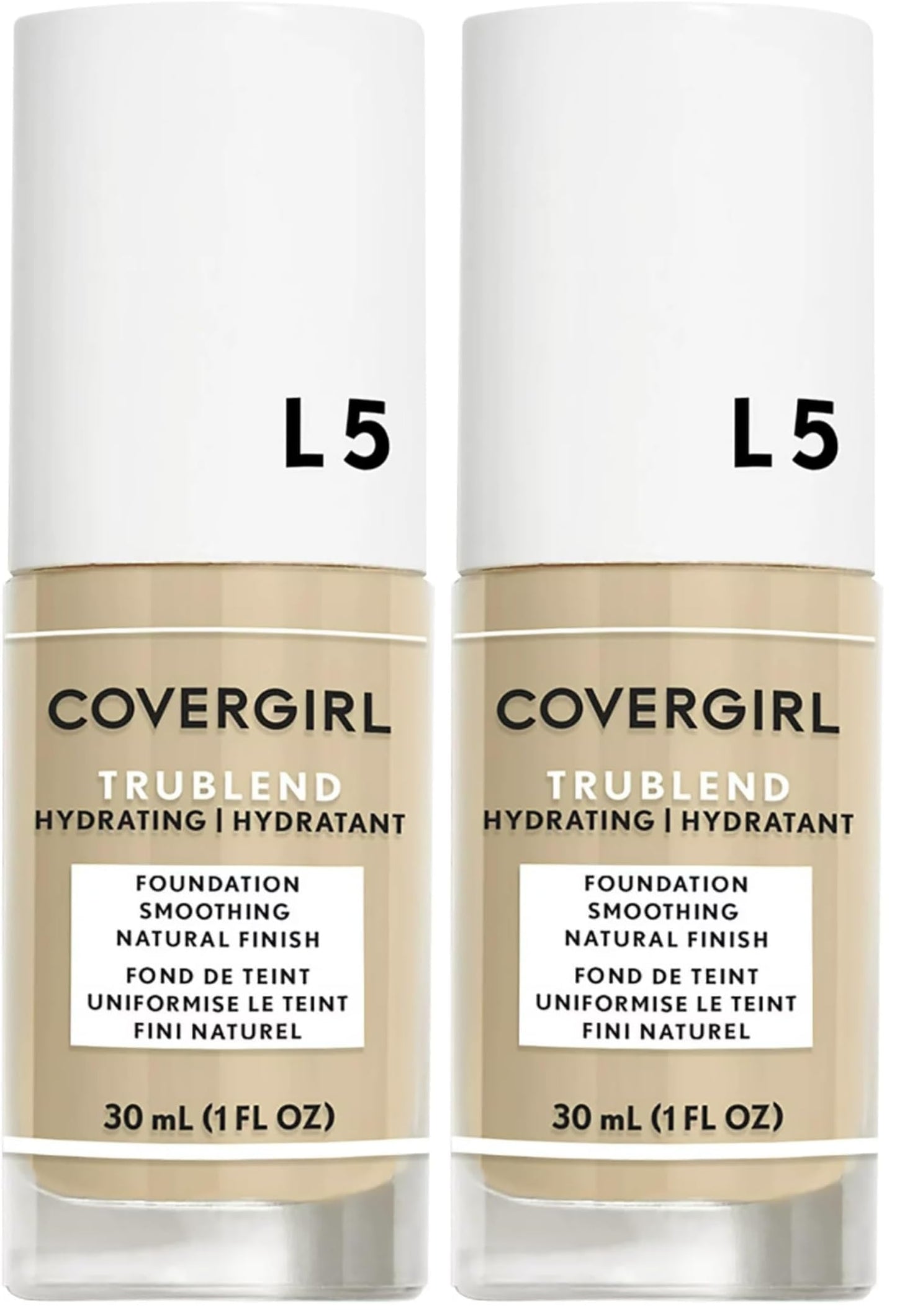 COVERGIRL Trublend Liquid Foundation, Creamy Natural, 1 Oz (Pack of 2)