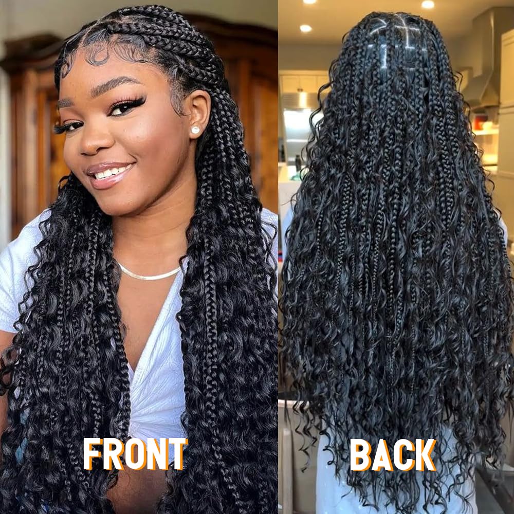 QTHAIR Deep Water Wave Bulk Human Hair For Braiding, 18A, No Weft, 100% Unprocessed Brazilian Water Wave Virgin Hair, one Bundle, Micro Braiding (#1B(Natural Black), 18"-50g, Curly)