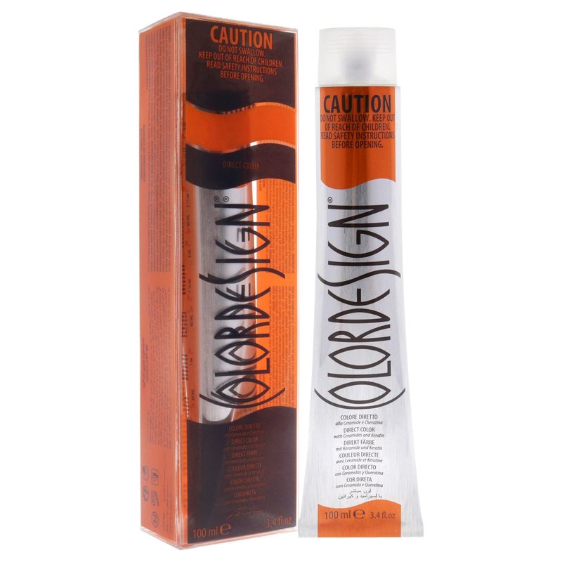ColorDesign Ammonia Free Semi Permanent Hair Color - 6.4 Dark Copper Blonde Hair Color Unisex 3.4 oz