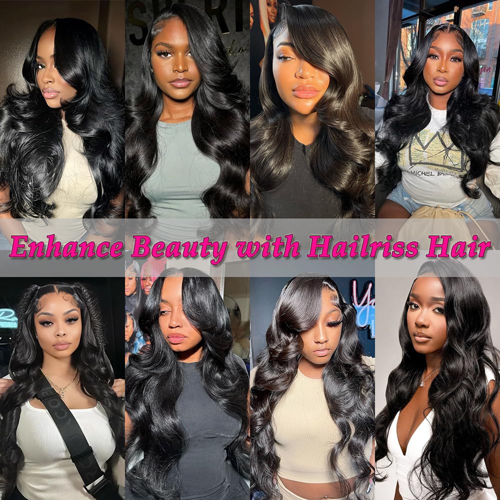12A Human Hair Bundles 100g Body Wave Bundles Human Hair Extensions 18 Inch Brazilian Virgin Body Wave 1 Piece Deal Unprocessed Brazilian Quick Weave Extensions Natural Black