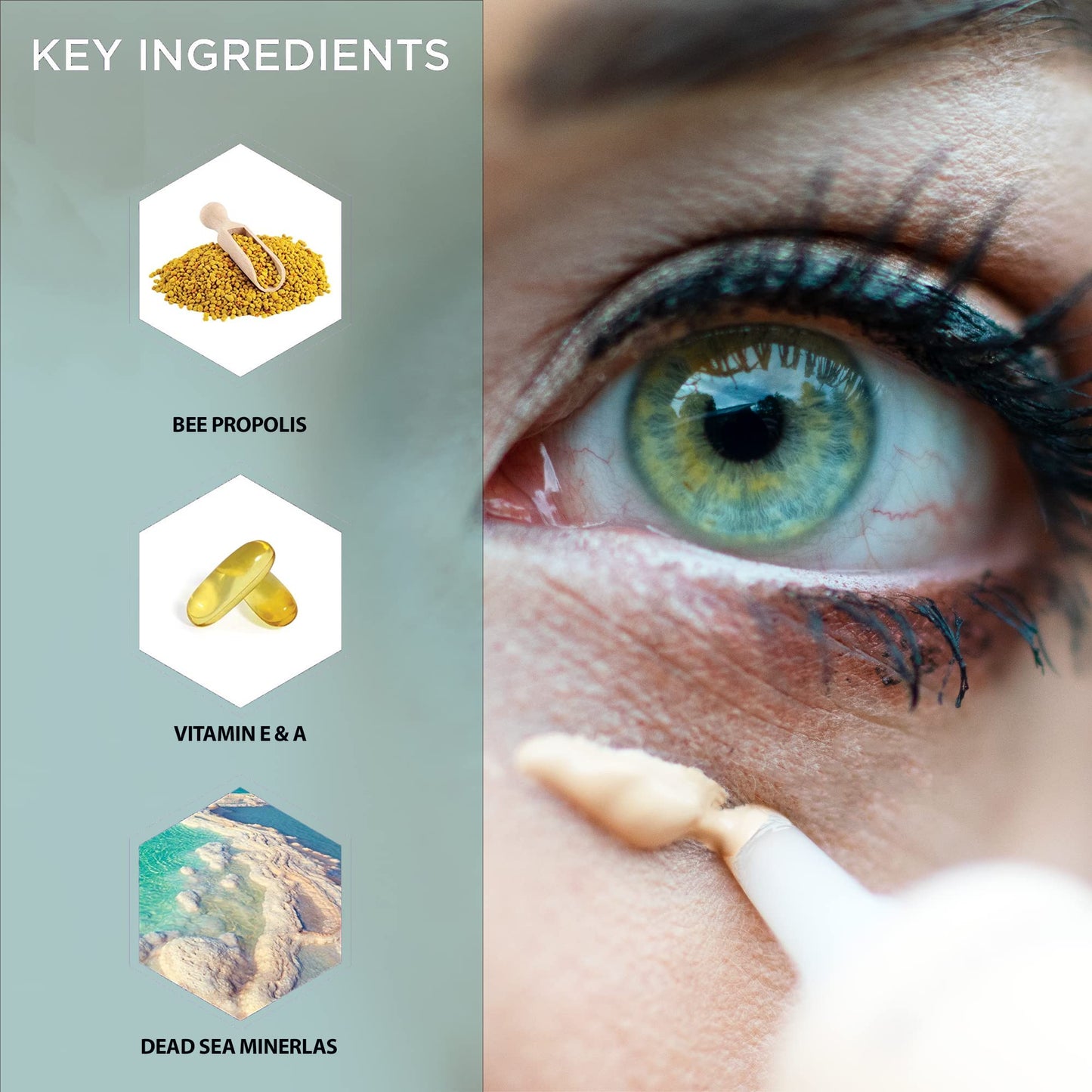 Hey Honey Skincare Trick & Treat Active Honey & Propolis Full Coverage Concealer | For Acne & Blemishes, Dark Spots, Around The Eye Dark Circles & Discoloration | Deep Tone | 0.5 Oz.